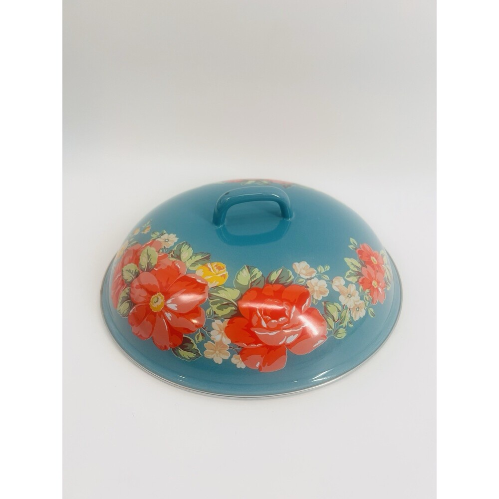 The Pioneer Woman Vintage Floral 4 Quart Enamel Dutch Oven Lid Replacement